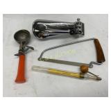 Kitchen Tools Including Ice Cream Scoop, Candy The