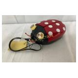 Ladybug-Shaped Portable Radio with British Design,