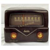 Arvin Tube Television Tuner Unit, Brown Case, 9in