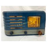Stromberg-Carlson Tube Radio with Blue Bakelite Ca