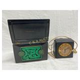 Motorola Radio with Art Deco Design and Telechron