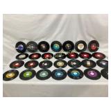 28 Assorted 7-Inch Vinyl Records from Various Labe