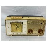 Bulova Gold-Tone Clock Radio With Integrated Contr