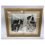 Framed Print by Manuel Chariot Edouard, Copyright