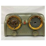 Crosley Model D-25MN Tabletop Radio and Clock, Mea