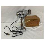 Eskimo Model 786 Chrome Hair Dryer with Original B