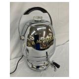 Chrome Electric Coffee Urn with Spigot and Handle,
