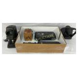Vintage Cameras and Projector Including Burton and