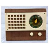 Boston Model 510 Wooden Tabletop Tube Radio, Measu