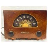 RCA Victor Wood-Cased Tabletop Radio with Tuning D