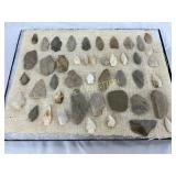 Early Stone Arrowheads Measuring 1in to 3in