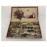 Lot of Men's Accessories Including Tie Bars, Cuffl