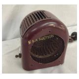 Early Enclosed Electric Fan With Metal Housing, 5x