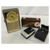 Three Vintage Portable Radios: RCA Victor, Packard