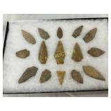 Stone Arrowheads, 1in to 2in