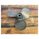 13' Bronze Three-Blade Boat Propeller with Marking