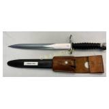 Swiss Wenger 14940 Bayonet w/Scabbard and Leather