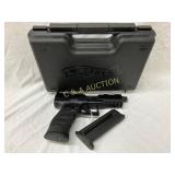 801GP Walther WMP .22 LR Handgun with Threaded Bar