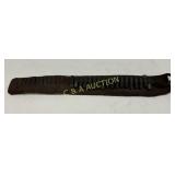 Leather Ammo Holster With Attached Rounds, Early D