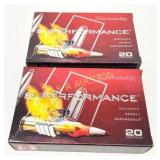 40 Rounds, Hornady Superformance 25-06 REM 117 gr