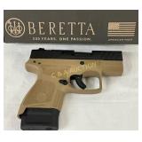 60GP Beretta APX A1 Carry 9mm Semi-Automatic Pisto