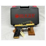 264gp Ruger-5.7 Semi-Automatic Pistol in Gold Fini