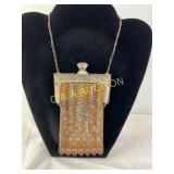 Art Deco Whiting & Davis Silver Mesh Evening Bag w