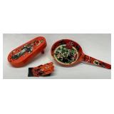 Halloween-Themed Tin Toys, Including Noisemakers a