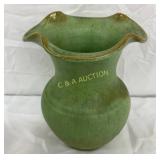 Early Royal Crown Pottery Vase, 6 Inches Tall, Gre