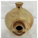 Cole Pottery 6ï¿½6-Inch Birdhouse with Natural Glaze