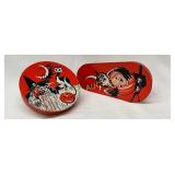 1950s U.S. Tin Litho Ratchet Noisemakers