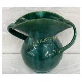 1920s JB Cole Pottery Pitcher w/ Twist Handles, Wo