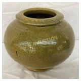 Early Charlie Auman Pottery Jar, 5 1/2 Inches Tall