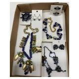 Costume Jewelry, Including Necklaces, Earrings, an