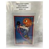 ï¿½For A High Happy Halloweenï¿½ Postcard by Barton &