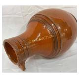 Early ML Owens Birdhouse in Burnt Orange Glaze, 8