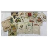 Vintage Postcards With Floral and Decorative Desig