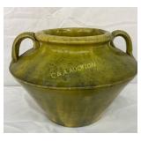 Early Charlie Auman Pottery Double Handle Vase, 5