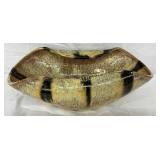 Early AR Cole Pottery Bowl in Colonial Green and B