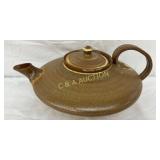Early Wayman Cole Aladdin Pottery Teapot, 12 Inche