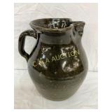 Signed 1-Gallon Lanier Pottery Buttermilk Pitcher