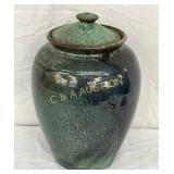 Early Neola Cole Pottery Jar with Lid, Sanford, NC