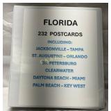 232 Florida Postcards, Including Jacksonville, Tam