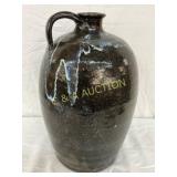 2G. Western North Carolina Stoneware Jug with Blue