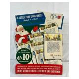 Santa Claus Post Office Cardboard Advertising Stan
