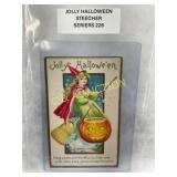 Stecher Series 226 ï¿½Jolly Halloweenï¿½ Embossed Post