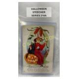 Emb. ï¿½Stecher Halloween Postcard, Series 216A