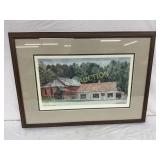 Framed Print of ï¿½Seagrove Pottery and Museumï¿½ Sign