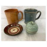 Handmade Pottery Items, Measures 1-4 Inches