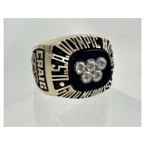 1980 USA Hockey Gold Medal 10K Ring J. Craig